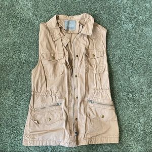 Khaki Utility Vest